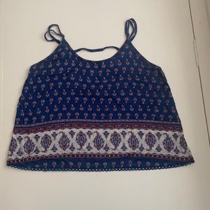Bohemian tank top